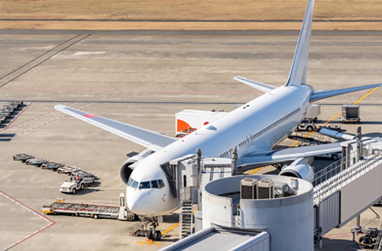 spedizione di merci via trasporto aereo