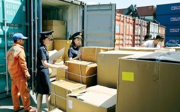Import-export department rental for customs declaration and documentation