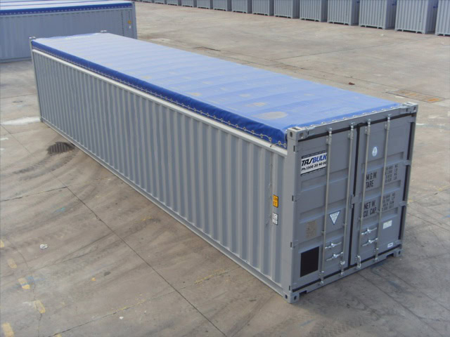 40-foot open top container rental price