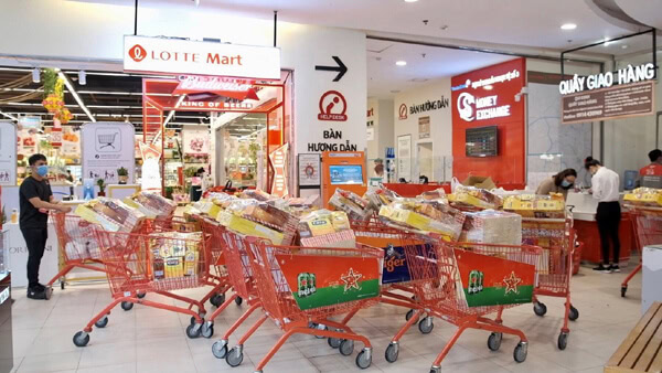 đóng gói và vận chuyển hàng cho siêu thị lotte (1)